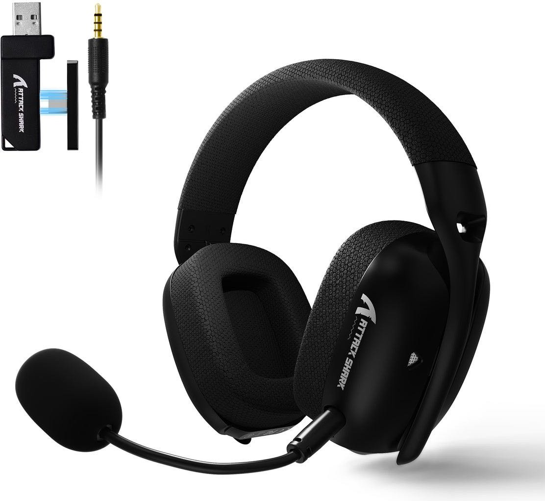 Наушники Attack Shark L80 PRO черный купить,NaN