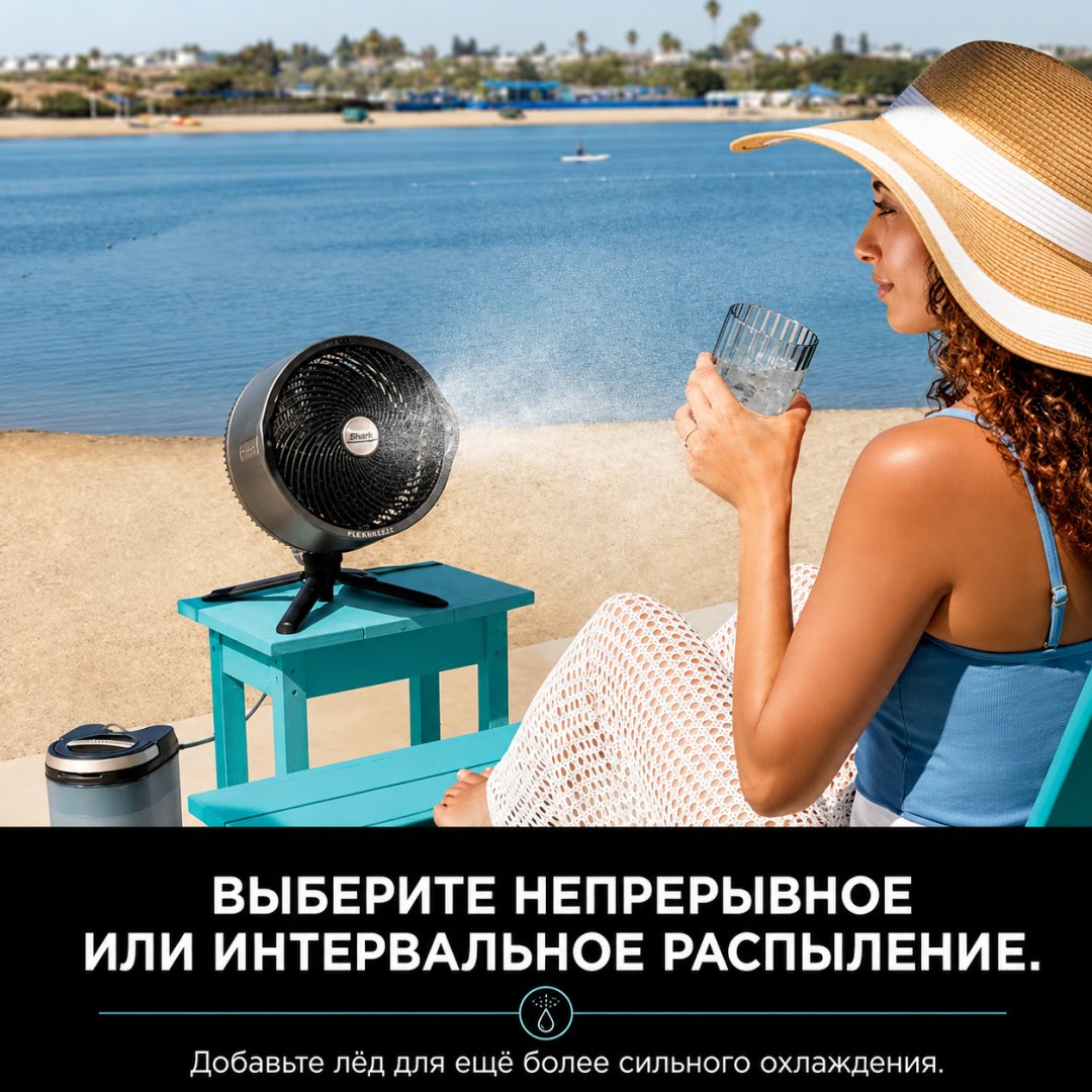 Вентилятор Shark FA300EU серый купить,144609