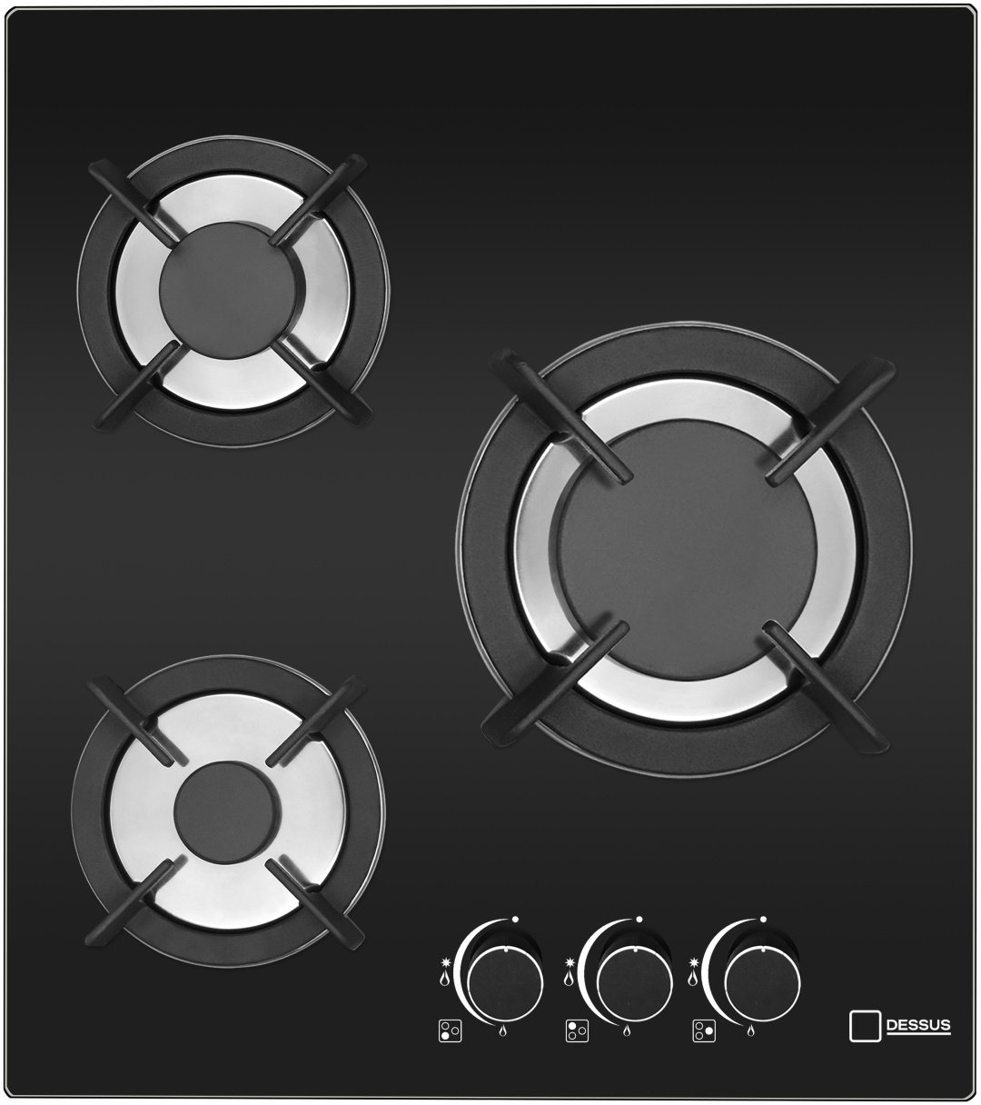 Варочная поверхность Dessus DCG-45001B черный купить,NaN