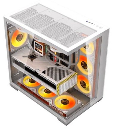 Корпус DarkFlash DF-C280-EATX-WH белый купить,NaN