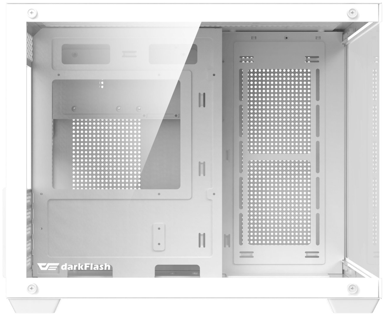 Корпус DarkFlash B275 Pro белый купить,NaN