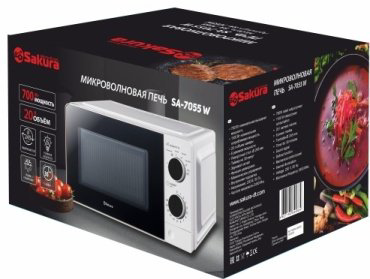 Микроволновая печь SAKURA SA-7055W белый