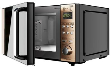 Микроволновая печь CENTEK CT-1574 черный-золотистый