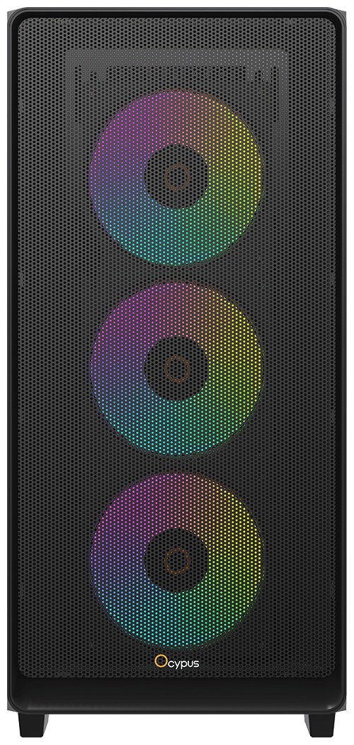 Корпус Ocypus Gamma-C60-BKG400XX-GL черный купить,NaN