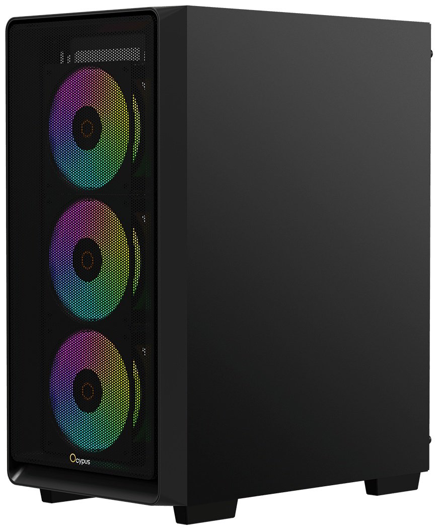Корпус Ocypus Gamma-C60-BKG400XX-GL черный купить,NaN