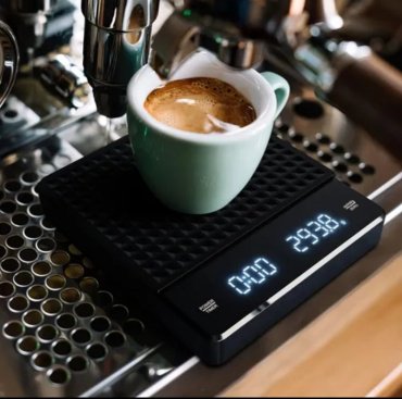 Кухонные весы Coffee Scale черный купить,0