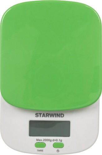 Кухонные весы Starwind SSK2155 зеленый купить,NaN