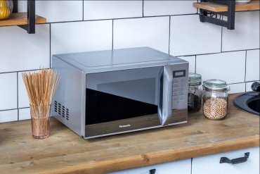 Микроволновая печь Panasonic NN-ST32MMZPE серый купить,0
