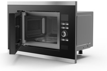 Микроволновая печь Hansa AMGB20E3GX черный, серый