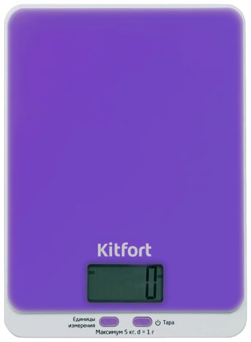 Кухонные весы Kitfort KT-803-6 фиолетовый