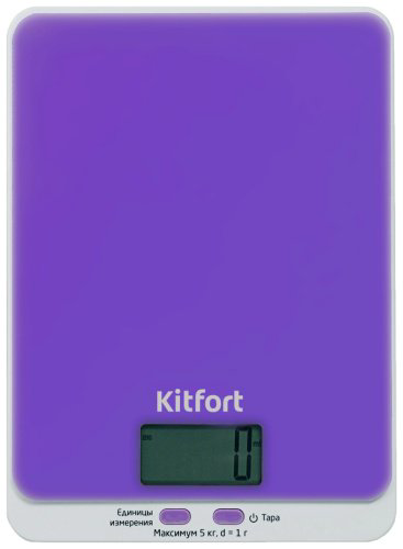 Кухонные весы Kitfort KT-803-6 фиолетовый
