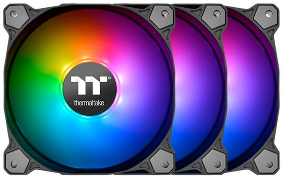 Кулер для корпуса Thermaltake CL-F080-PL14SW-A черный купить,NaN