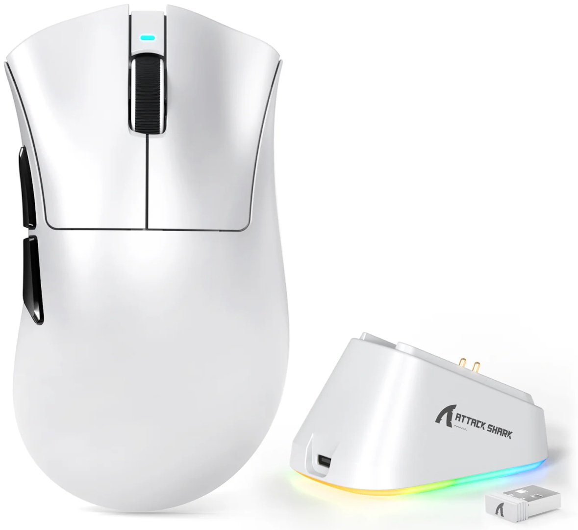 Мышь Attack Shark V3 PRO White белый купить,NaN