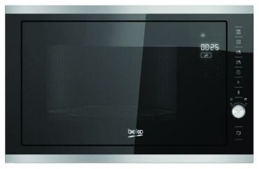 Микроволновая печь BEKO MGB 25333 X черный, серебристый
