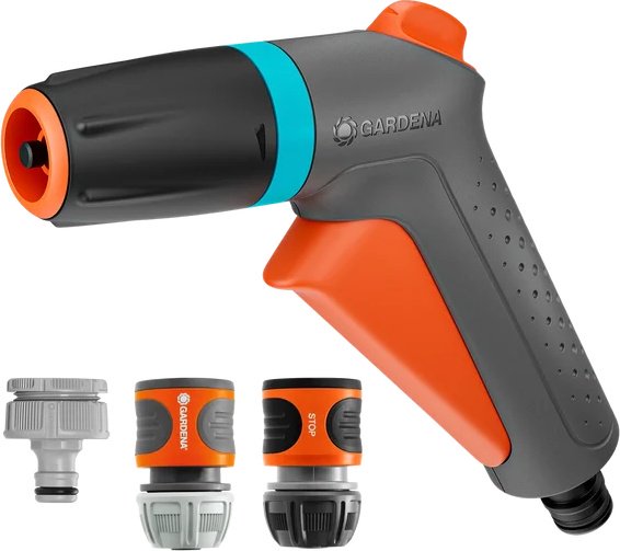 Пистолет для полива GARDENA 18362-20 D: 1/2 (13 мм), режимов полива: 2, 4 шт купить,NaN