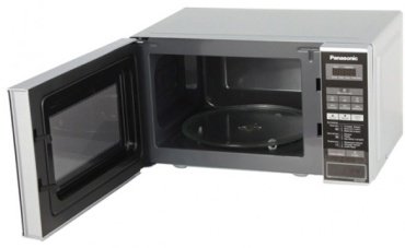 Микроволновая печь Panasonic NN-ST254MZPE серебристый-черный - ForteMarket Микроволновая печь Panasonic NN-ST254MZPE серебристый-черный купить,0