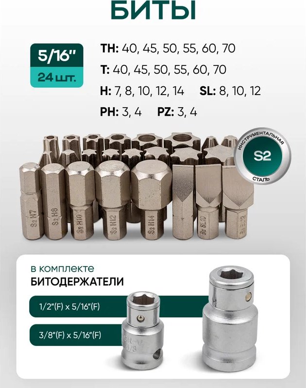 Набор инструментов универсальный 179 в 1 ROCKFORCE RF-41793-5 купить,NaN