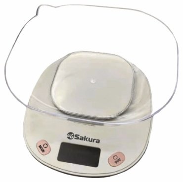 Кухонные весы SAKURA SA-6054PG бежевый купить,NaN