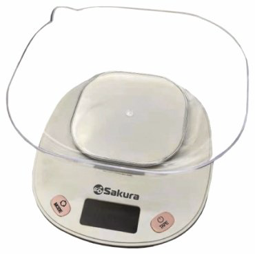 Кухонные весы SAKURA SA-6054PG бежевый купить,NaN