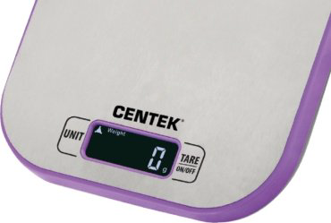 Кухонные весы CENTEK CT-2461 фиолетовый купить,NaN