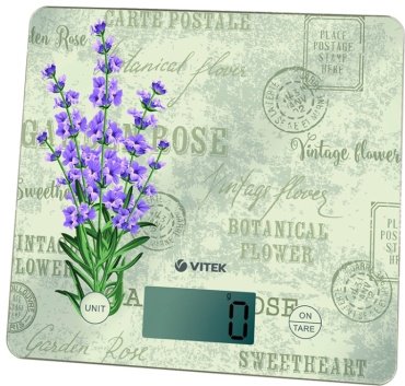 Кухонные весы VITEK VT-8020 серый