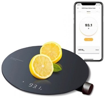 Кухонные весы HOTO Smart Kitchen Scale QWCFC001 Серый-черный купить,0