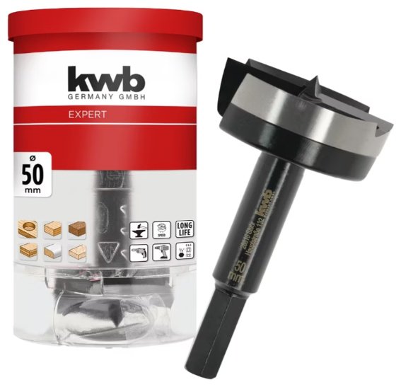 Сверло Скоростное сверло Форстнера, 50 мм kwb by Einhell (706450)