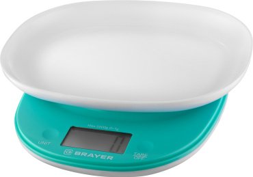 Кухонные весы BRAYER BR1802 бирюзовый