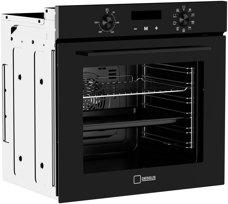 Духовой шкаф Dessus DBO-61002B черный