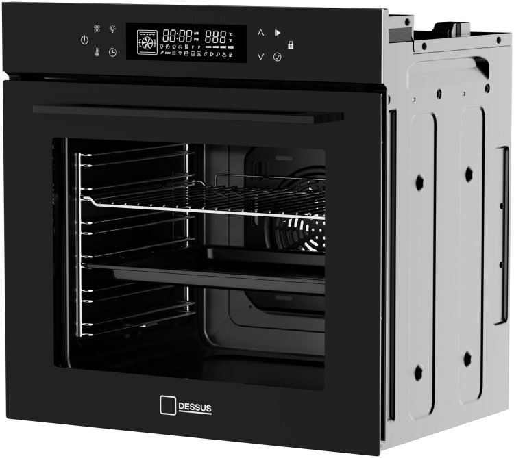 Духовой шкаф Dessus DBO-61001B черный купить,NaN