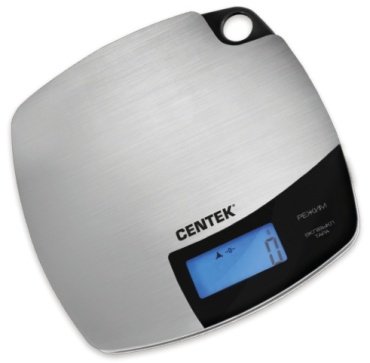 Кухонные весы CENTEK CT-2463 серебристый