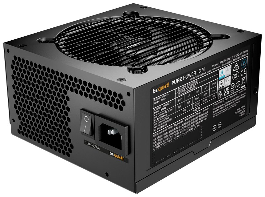 Блок питания Be quiet Pure Power 13M 1000 Вт купить,NaN