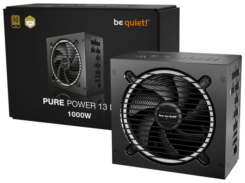 Блок питания Be quiet Pure Power 13M 1000 Вт купить,NaN