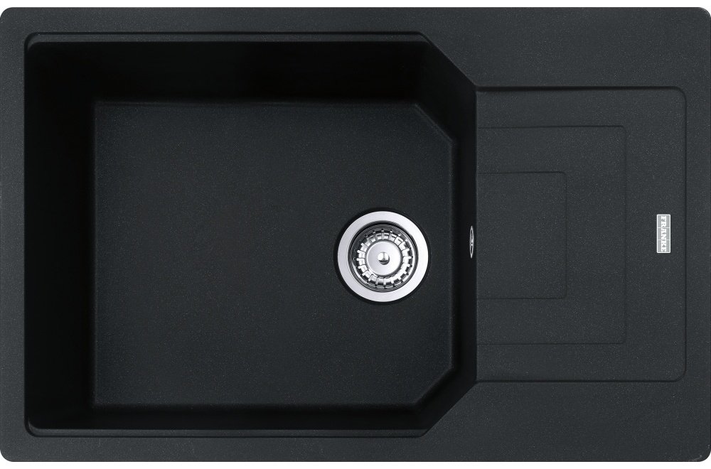 Кухонная мойка Franke UBG 611-78L оникс стоп (114.0595.289) 78х50х22 см, искусственный гранит, тон оникс купить,NaN