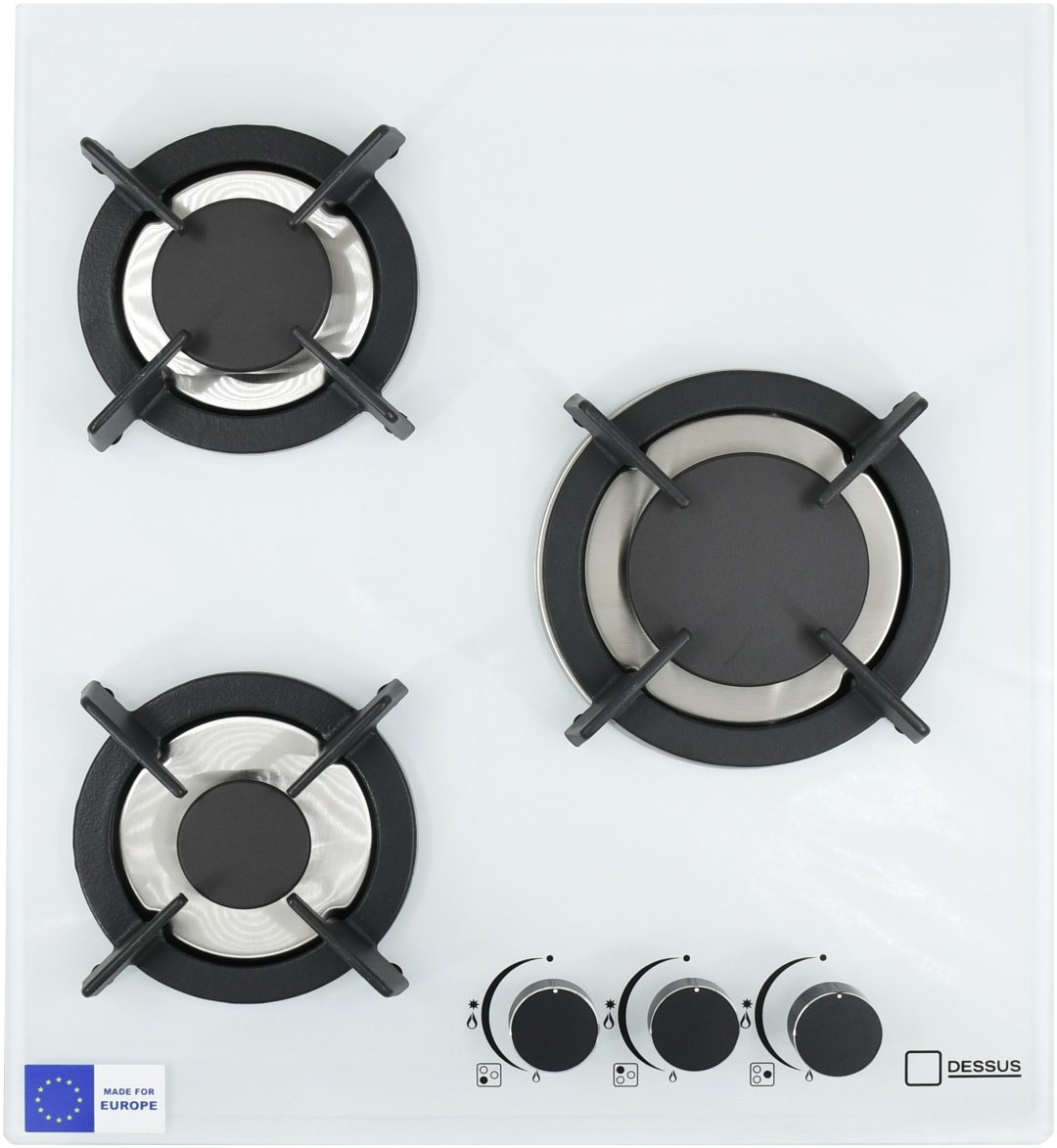 Варочная поверхность Dessus DCG-45301W белый купить,NaN