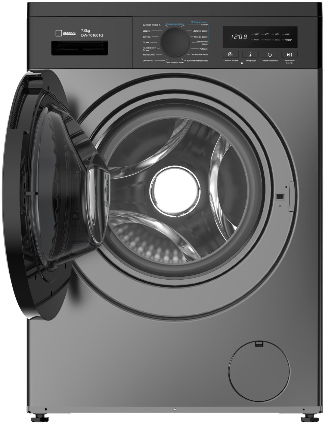 Стиральная машина Dessus DW-701601G серый купить,NaN