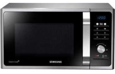 Микроволновая печь Samsung MS23F302TAS серебристый-черный