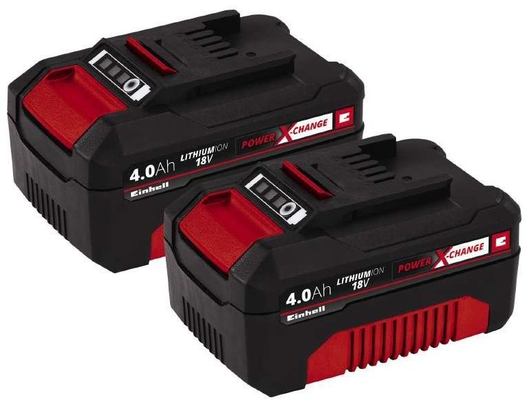 Аккумулятор EINHELL 2x18V 4,0Ah PXC-Twinpack CB 1 Li-Ion 18 В 4 Ач 2 шт купить,NaN