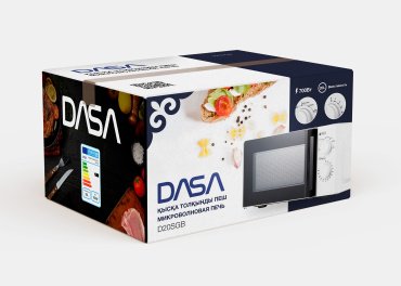 Микроволновая печь DASA D20SGB белый купить,NaN