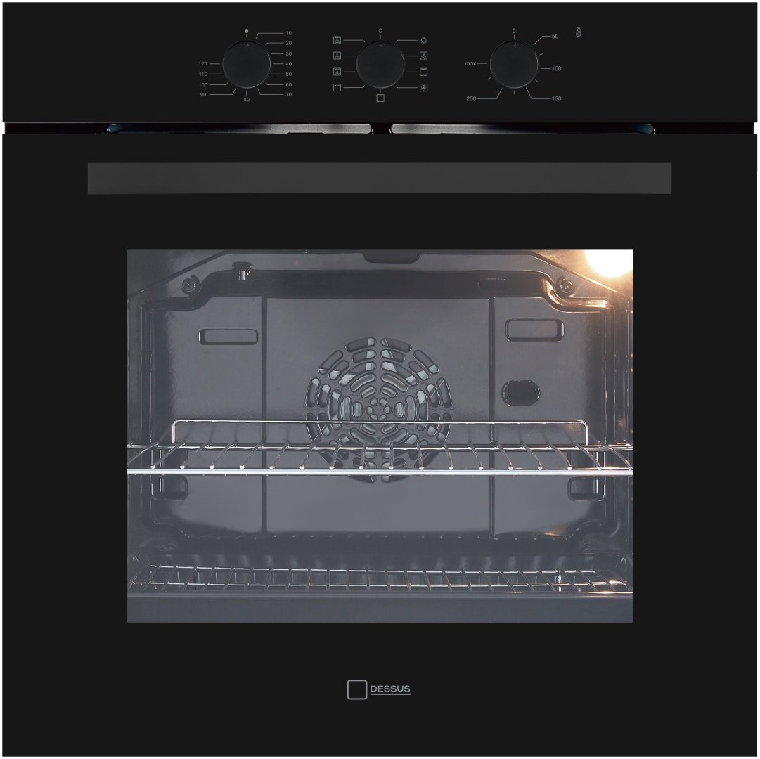 Духовой шкаф Dessus DBO-80001B черный купить,NaN
