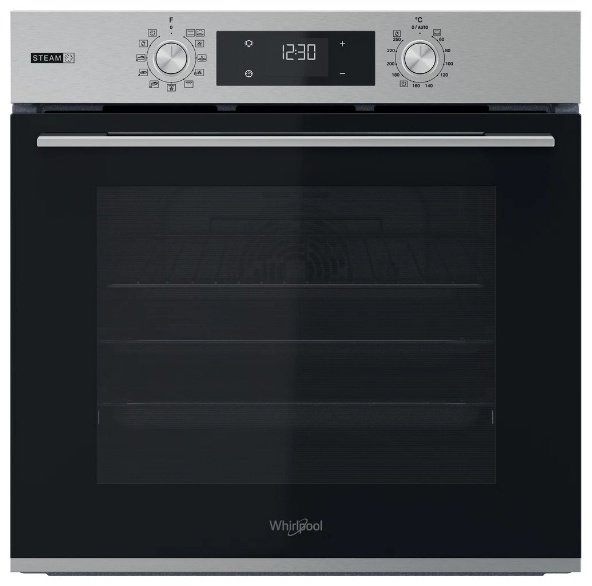 Духовой шкаф Whirlpool OMSK 58HU1SX черный, серебристый купить,NaN