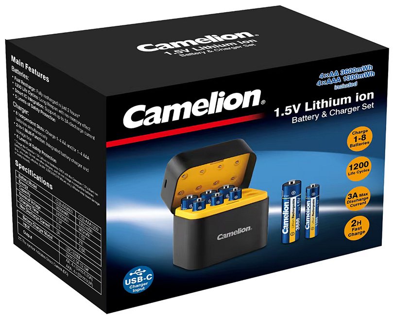 Зарядное устройство Camelion LBC-328MST-BLK-CB