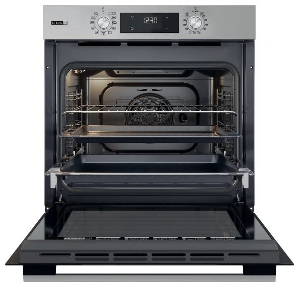 Духовой шкаф Whirlpool OMSK 58HU1SX черный, серебристый купить,NaN