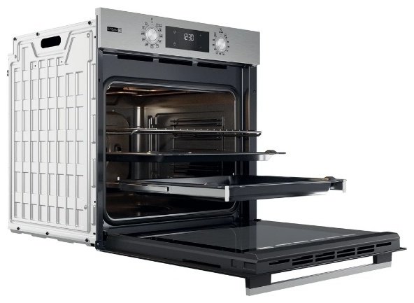 Духовой шкаф Whirlpool OMSK 58HU1SX черный, серебристый купить,NaN