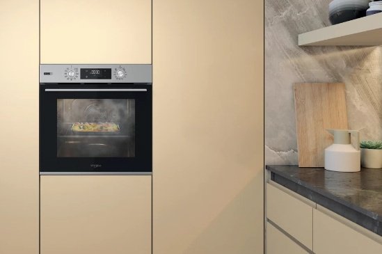 Духовой шкаф Whirlpool OMSK 58HU1SX черный, серебристый купить,NaN