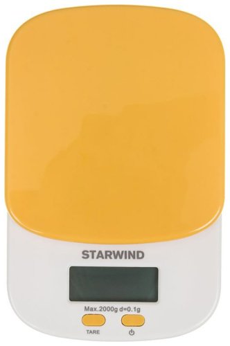 Кухонные весы Starwind SSK2158 оранжевый
