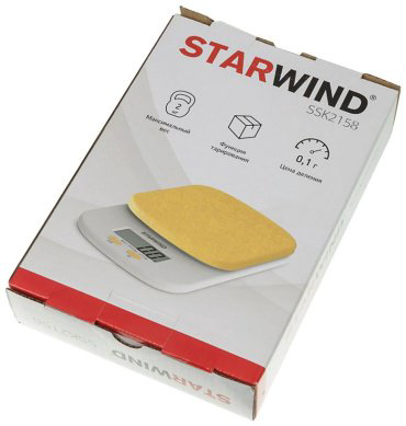 Кухонные весы Starwind SSK2158 оранжевый купить,NaN