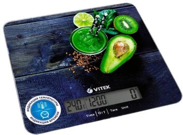 Кухонные весы VITEK VT-2425 черный