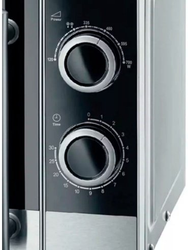 Микроволновая печь Kraft KF20MW7S-200M черный, серебристый, стальной
