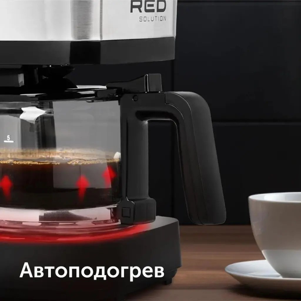 Кофеварка RED Solution RCM-M1528 черный купить,NaN
